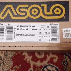 Asolo Neutron Hiking boots graphite / gunmetal gray